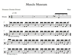 Muscle Museum Muse Full Drum Transcription / Drum Sheet Music Franki Bio