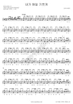 I'm Happy Every Day (내가 매일 기쁘게) INFINITE Band (인피니트밴드) Full Drum Transcription / Drum Sheet Music COPYDRUM