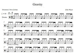 Gravity John Mayer Full Drum Transcription / Drum Sheet Music Franki Bio