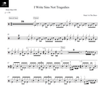 I Write Sins Not Tragedies Panic! at the Disco Full Drum Transcription / Drum Sheet Music Drum Sheet MX
