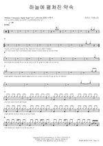 The Promise Spread in Heaven (하늘에 펼쳐진 약속) MARKERS WORSHIP (마커스워십) Full Drum Transcription / Drum Sheet Music COPYDRUM