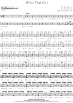 Whoz That Girl EXID (이엑스아이디) Full Drum Transcription / Drum Sheet Music COPYDRUM