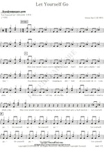 Let Yourself Go Green Day Full Drum Transcription / Drum Sheet Music COPYDRUM
