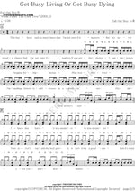 Get busy living or get busy dying Fall out boy Full Drum Transcription / Drum Sheet Music COPYDRUM