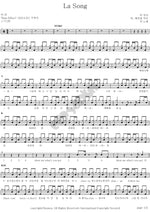 La Song (La Song) Rain (비) Full Drum Transcription / Drum Sheet Music COPYDRUM