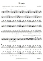 Dreams The Cranberries Full Drum Transcription / Drum Sheet Music COPYDRUM