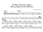 If I Ever Fall in Love Again (feat. Ann Murray) Kenny Rogers Full Drum Transcription / Drum Sheet Music RAFFY