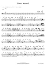 Come Around MAAN Full Drum Transcription / Drum Sheet Music COPYDRUM