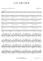To My Adolescence (나의 사춘기에게) Bolbbalgan4 (볼빨간사춘기) Full Drum Transcription / Drum Sheet Music COPYDRUM
