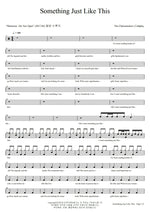 Something Just Like This (feat. Coldplay) The Chainsmokers Full Drum Transcription / Drum Sheet Music COPYDRUM