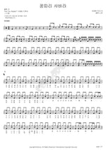 Kungtari Shabara (꿍따리 샤바라) Clon (클론) Full Drum Transcription / Drum Sheet Music COPYDRUM