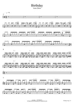 Birthday Anne Marie Full Drum Transcription / Drum Sheet Music COPYDRUM