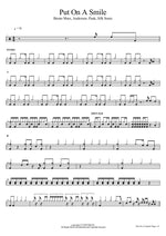 Put On A Smile Bruno Mars, Anderson .Paak, Silk Sonic Full Drum Transcription / Drum Sheet Music COPYDRUM