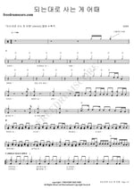 How About Living as It Goes? (되는대로 사는 게 어때) f(x) (에프엑스) Full Drum Transcription / Drum Sheet Music COPYDRUM