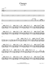 Changes - Charlie Puth drum sheet music