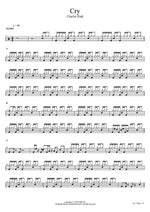 Cry (feat. Kenny G) - Charlie Puth drum sheet music