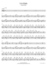 LA Girls - Charlie Puth drum sheet music