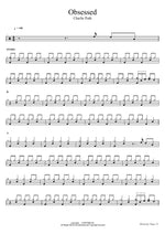 Obsessed (feat. Charlie Puth and Shenseea) - Calvin Harris drum sheet music