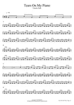 Tears on My Piano - Charlie Puth drum sheet music