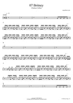 07 Britney - Chelsea Collins drum sheet music