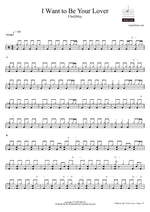 I Want to Be Your Lover (貴方の恋人になりたい) - Choqmay (チョーキューメイ) drum sheet music