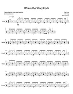Where the Story Ends The Fray Full Drum Transcription / Drum Sheet Music Jaslow Drum Sheets