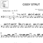 Cissy Strut - The Meters drum sheet music