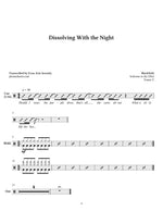Dissolving With the Night Blackfield Full Drum Transcription / Drum Sheet Music Jaslow Drum Sheets