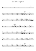 Our Truth - Lacuna Coil drum sheet music