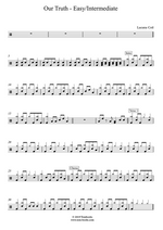 Our Truth - Lacuna Coil drum sheet music