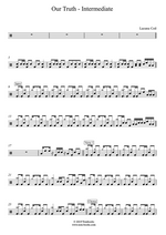 Our Truth - Lacuna Coil drum sheet music