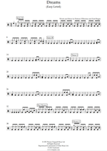 Dreams - The Cranberries drum sheet music