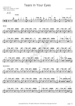 Tears In Your Eyes (Tears In Your Eyes) Spotlight (스포트라이트) Full Drum Transcription / Drum Sheet Music COPYDRUM