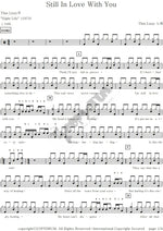 Still in Love with You Thin Lizzy Full Drum Transcription / Drum Sheet Music COPYDRUM