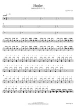 Healer - DAY6 (데이식스) drum sheet music