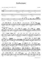 Gethsemane (I Only Want to Say) Ian Gillan Full Drum Transcription / Drum Sheet Music COPYDRUM