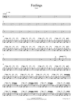 Feelings Lauv Full Drum Transcription / Drum Sheet Music COPYDRUM