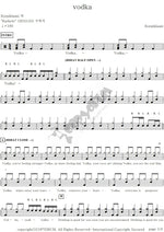 Vodka Korpiklaani Full Drum Transcription / Drum Sheet Music COPYDRUM
