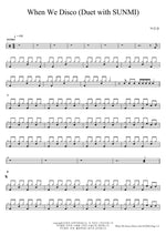 When We Disco (Duet with SUNMI) J.Y. Park (박진영) Full Drum Transcription / Drum Sheet Music COPYDRUM