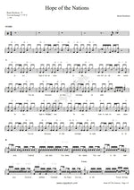 Hope of the Nations Brian Doerksen Full Drum Transcription / Drum Sheet Music COPYDRUM