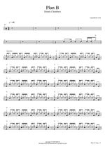 Plan B - Dennis Chambers drum sheet music