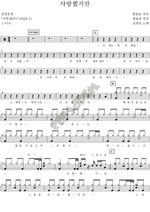 Though I Loved You (사랑했지만) Kim Kyung Ho (김경호) Full Drum Transcription / Drum Sheet Music COPYDRUM