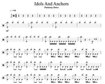 Idols and Anchors Parkway Drive Full Drum Transcription / Drum Sheet Music Cyril Mayer