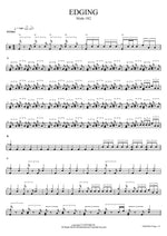 EDGING blink Full Drum Transcription / Drum Sheet Music COPYDRUM