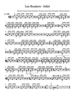 Infiel Los Bunkers Full Drum Transcription / Drum Sheet Music Carlos Dias Aidos