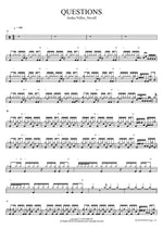 Questions (Official Video) Anika Nilles Full Drum Transcription / Drum Sheet Music COPYDRUM