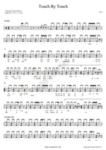 Touch by Touch Joy Full Drum Transcription / Drum Sheet Music COPYDRUM