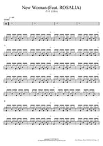 New Woman (feat. ROSALIA) Lisa (리사) Full Drum Transcription / Drum Sheet Music COPYDRUM