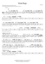 Road Rage Catatonia Full Drum Transcription / Drum Sheet Music COPYDRUM