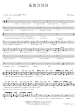 Don't Run Away (도망가지마) Motte (모트) Full Drum Transcription / Drum Sheet Music COPYDRUM